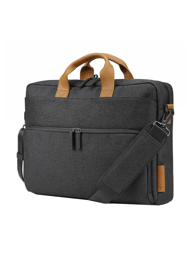 Urban Topload Bag For Laptop Brown/Charcoal Grey