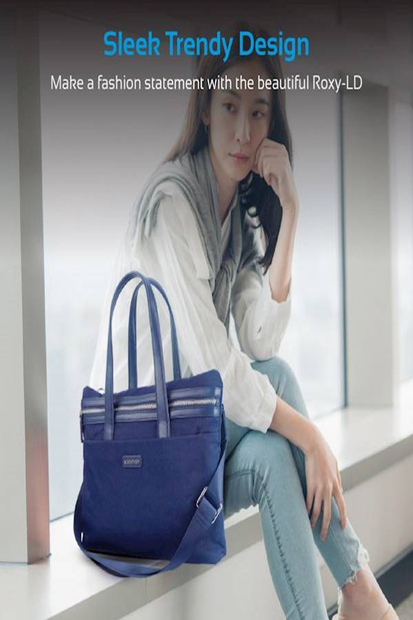 Stylish 15.6 Inch Shoulder Handle Tote Laptop Bag