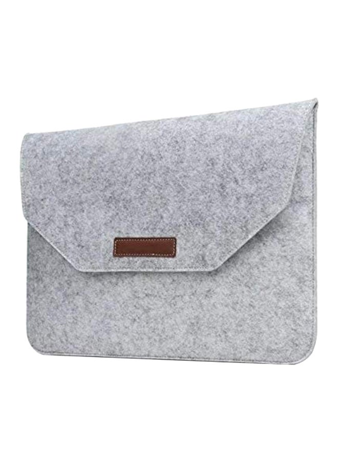 Sleeve Case Cover For 13-Inch Laptops Grey