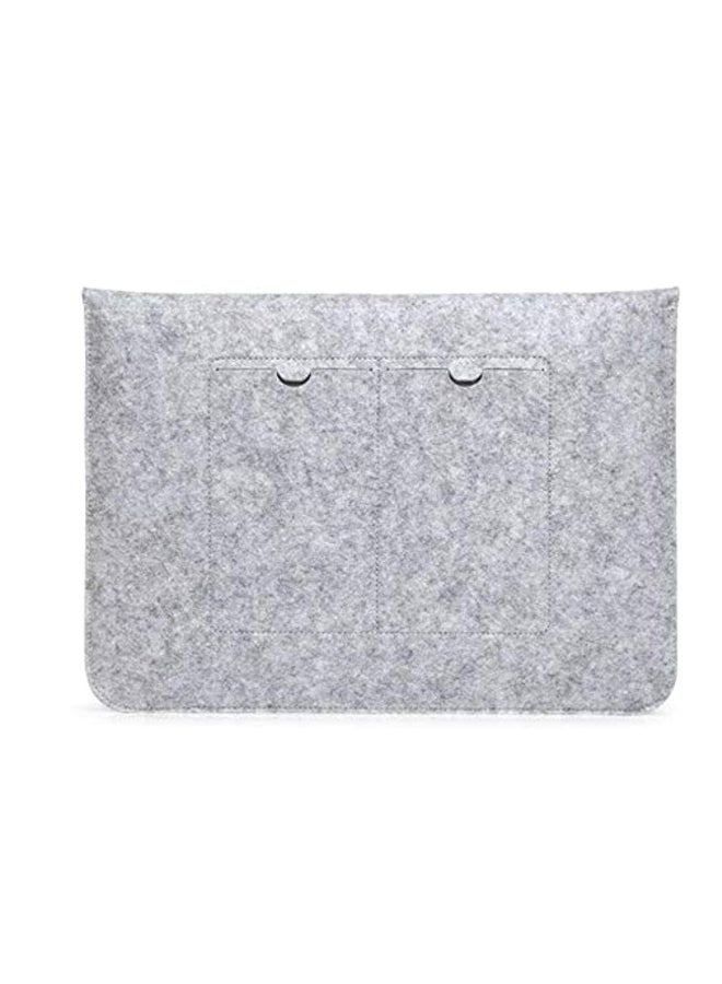 Sleeve Case Cover For 13-Inch Laptops Grey