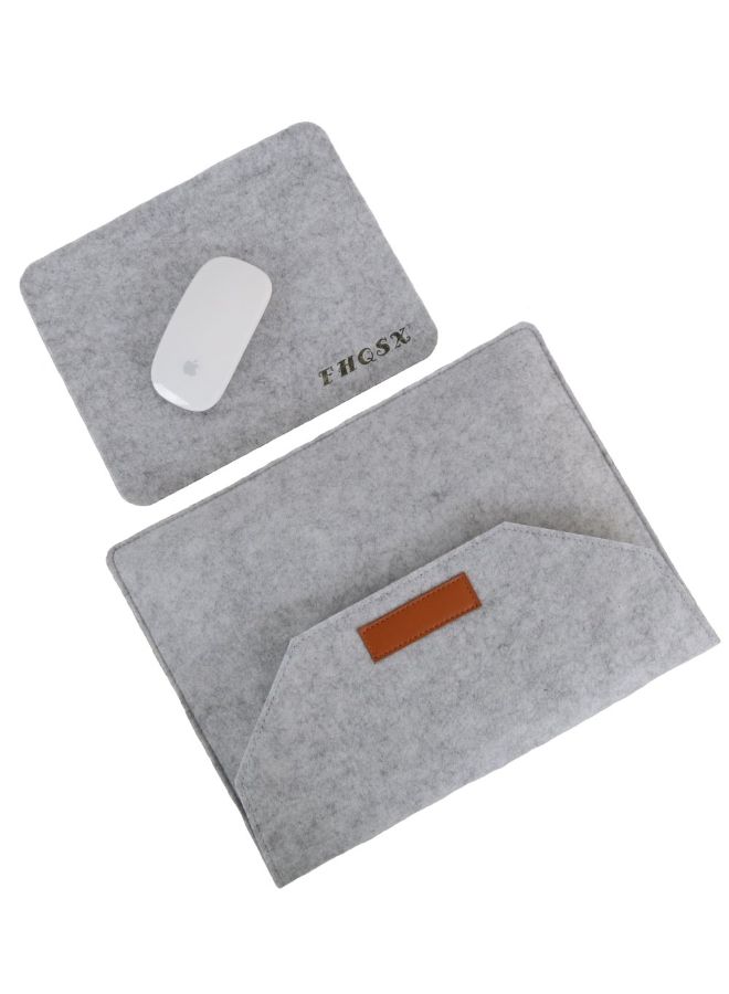 Laptop Sleeve Bag Case For Apple MacBook Pro Air Grey