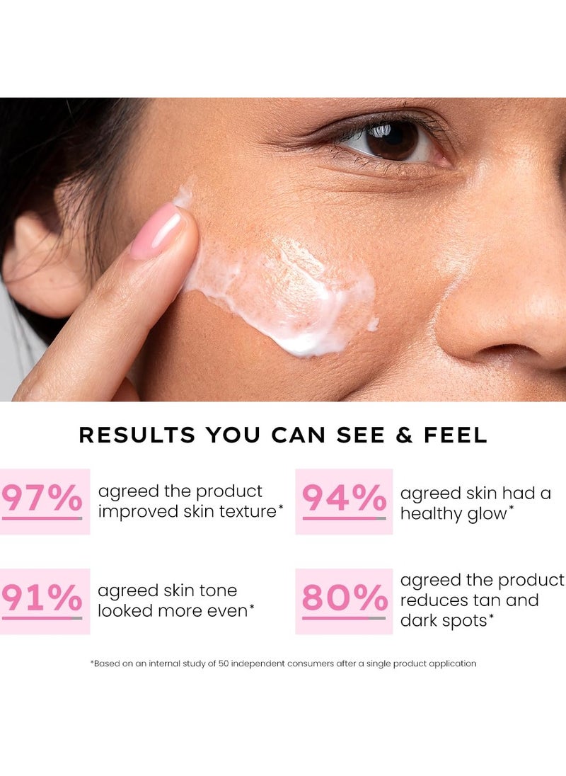 Vitamin Infused Brightening Sunscreen With SPF 50 PA++++ | 12hrs UVA-UVB & Blue Light Protection |Brightens Skin, Gives Matte Finish & No White Cast | Lightweight | For All Skin Types - 50ml