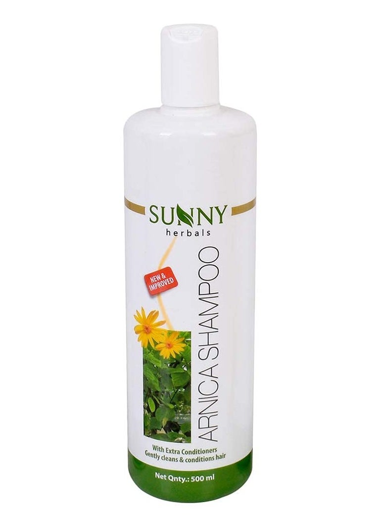 Herbals New & Improved pH Balanced Arnica Shampoo For Soft, Lustrous & Healthy Hair | Cantharis gives a Cool & Healthy Scalp | Brings Back Moisture & Shine With Fragrant Hair, 500 ml
