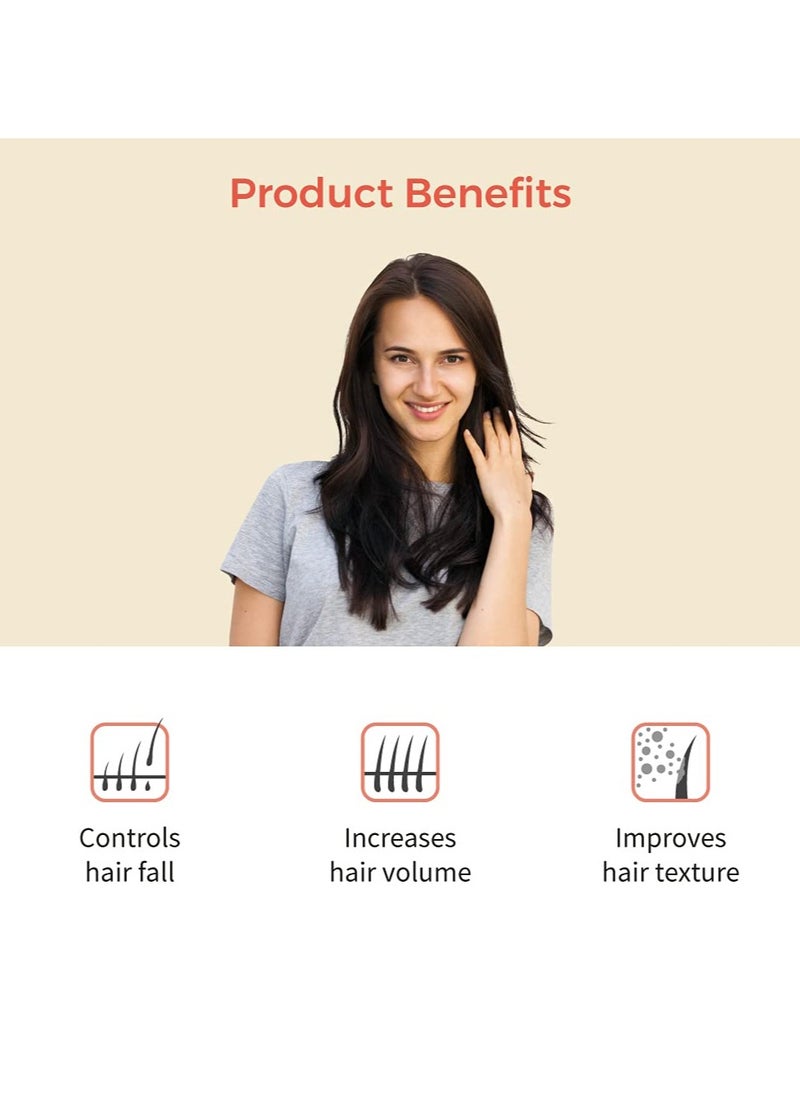 Vapra Root Stimulating Ayurvedic Hair Oil | Hair Growth Oil With Chamomile + Indian Licorice + Onion Hair Oil - Customized Anti Hair Fall Control Oil - 100ml