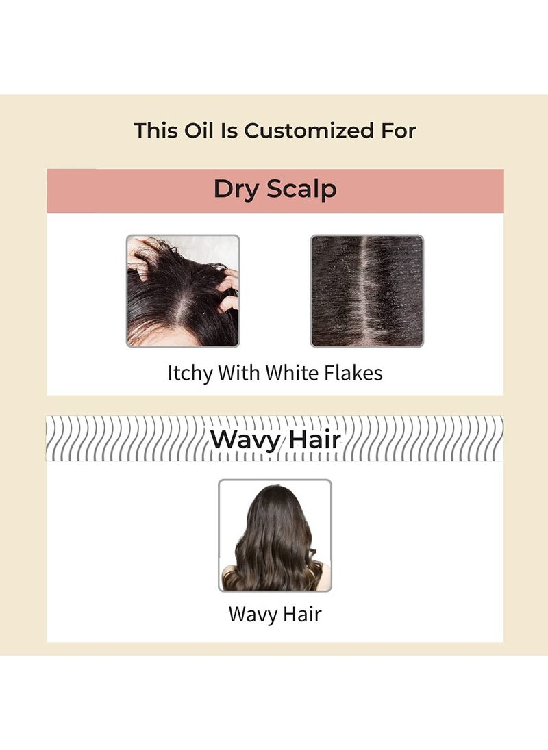 Vapra Root Stimulating Ayurvedic Hair Oil | Hair Growth Oil With Chamomile + Indian Licorice + Onion Hair Oil - Customized Anti Hair Fall Control Oil - 100ml
