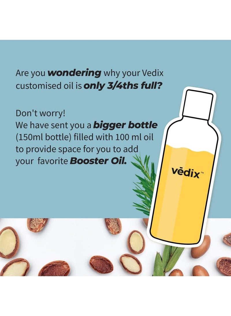 Customised Ayurvedic Hair Fall Oil | Viruj Hair Fall Oil | For Normal-Oily Scalp| With Coconut + Argan + Tea Tree | For Reducing Hair Fall | For Hair Growth | -100ml
