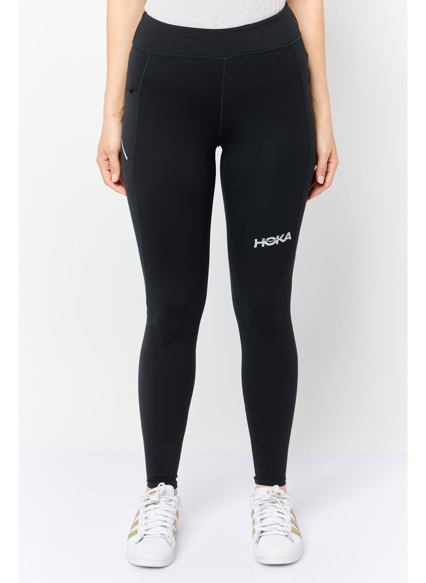 Women Sportswear Fit Training Leggings, Black