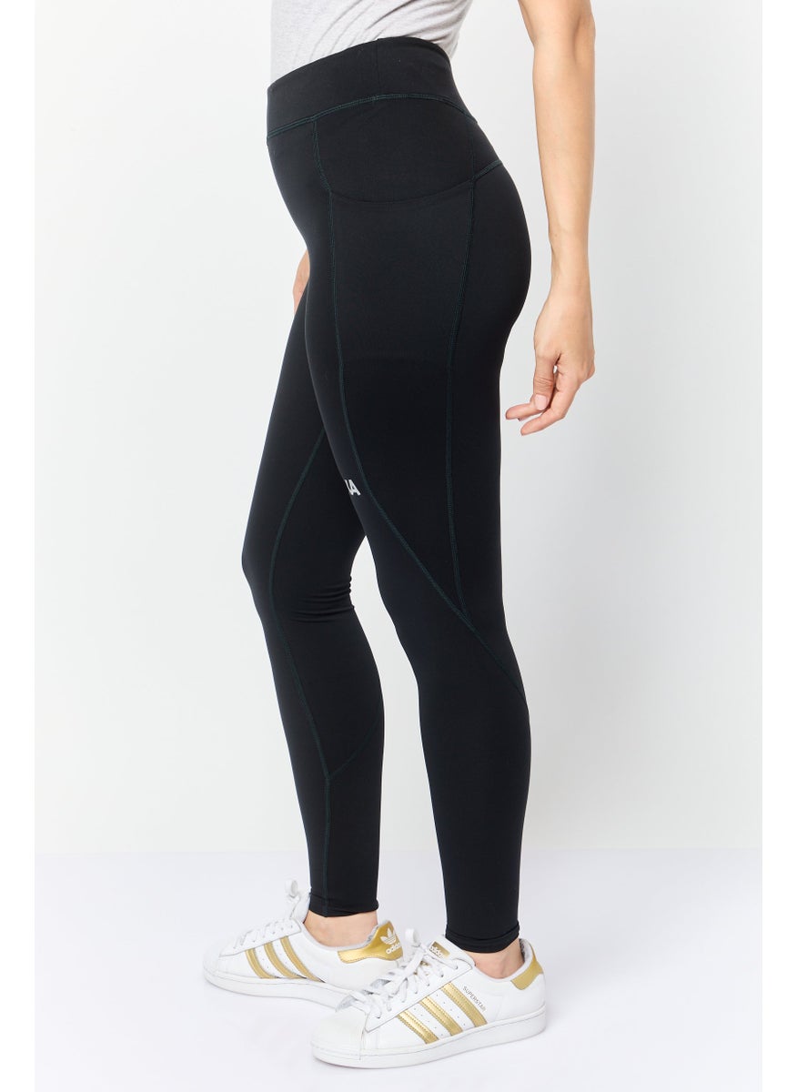 Women Sportswear Fit Training Leggings, Black