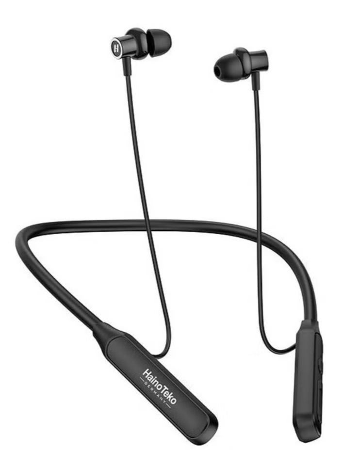 Haino Teko Germany Wireless Earphones, Neckband Design, Clear Mic, High Bass Sound, Multi-Function Button Control, Sweat-Proof, Long Battery Life, Comfortable Fit, Bluetooth 5.0 Earbuds for Sports & Calls