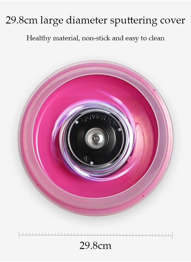 Mini electric cotton candy machine, portable cotton candy DIY machine, household non stick children's cotton candy machine, high temperature resistance, with heat dissipation base, suitable for family gatherings and celebrations
