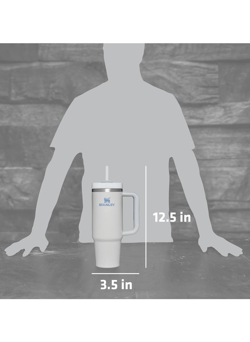 Stanley Quencher H2.0 FlowState Stainless Steel Vacuum Insulated Tumbler with Lid and Straw for Water, Iced Tea or Coffee, 30 Oz