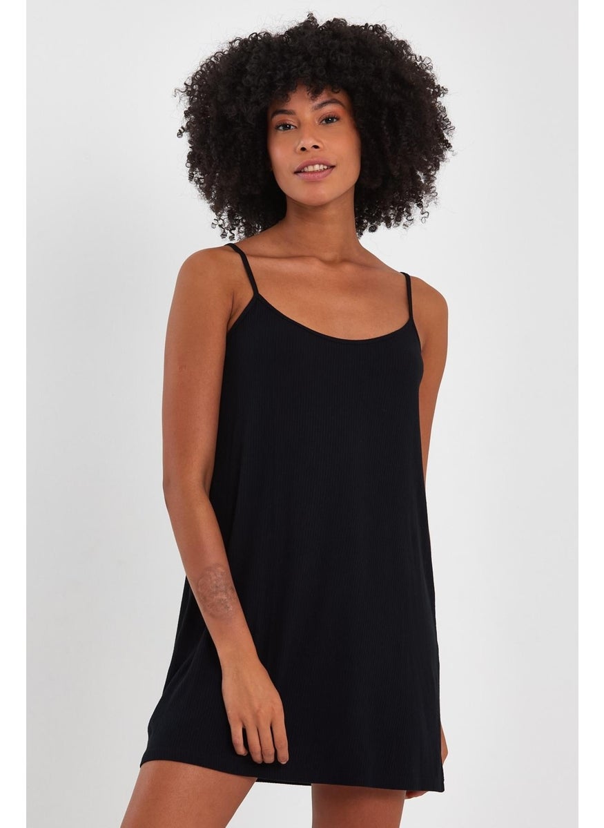 Thin Strap Mini Dress (B23-00128)