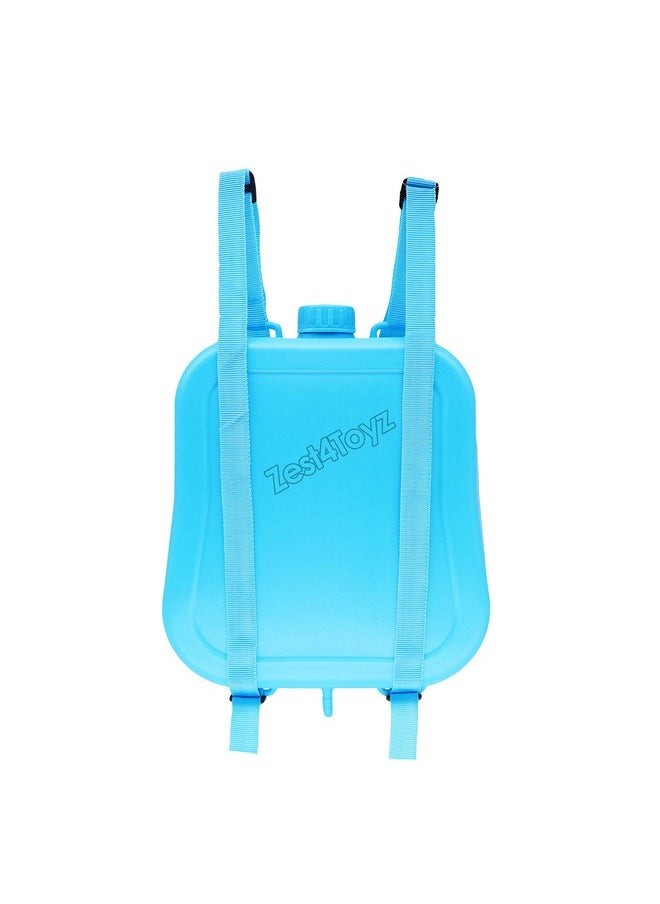 Zest 4 Toyz Holi Pichkari Water Gun for Kids Backpack Water Tank with 100 Water Balloons and 1 Pkt Herbal Gulal Fun Holi Summer Fun for Boys and Girls(Royal Tank)