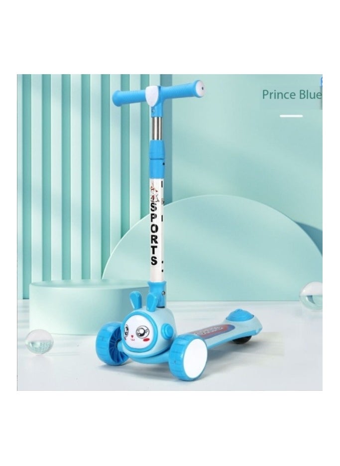 3-Wheel Light-Up Scooter with LAVA LED Technology Featuring Bright LED Lights on Stem, Deck, and Wheels