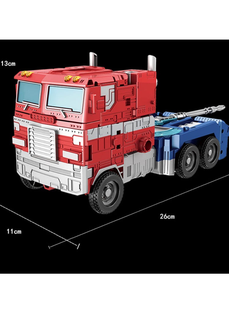 1pcs 3.5 Inch Optimus Prime Robot Toy Transformers Legacy Multiverse Collection Dual Mode Transformation Premium Detailing for Display or Play