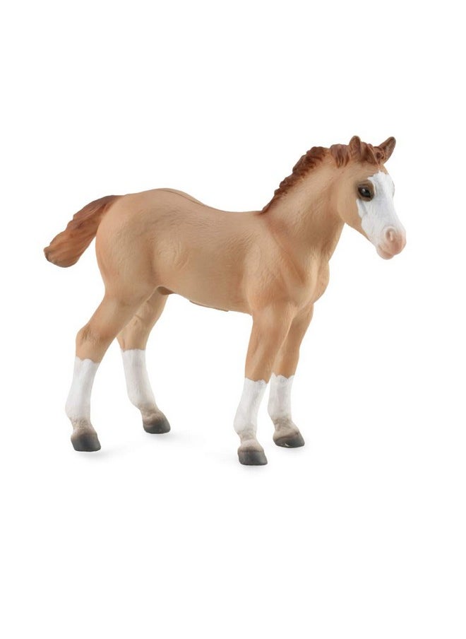 Breyer CollectA 1/18 Model Horse - Red Dun Quarter Foal
