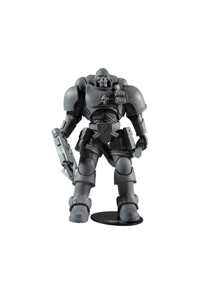 McFarlane Toys Warhammer 40,000 Space Marine Reiver (Artist Proof) with Grapnel Launcher & Base 7