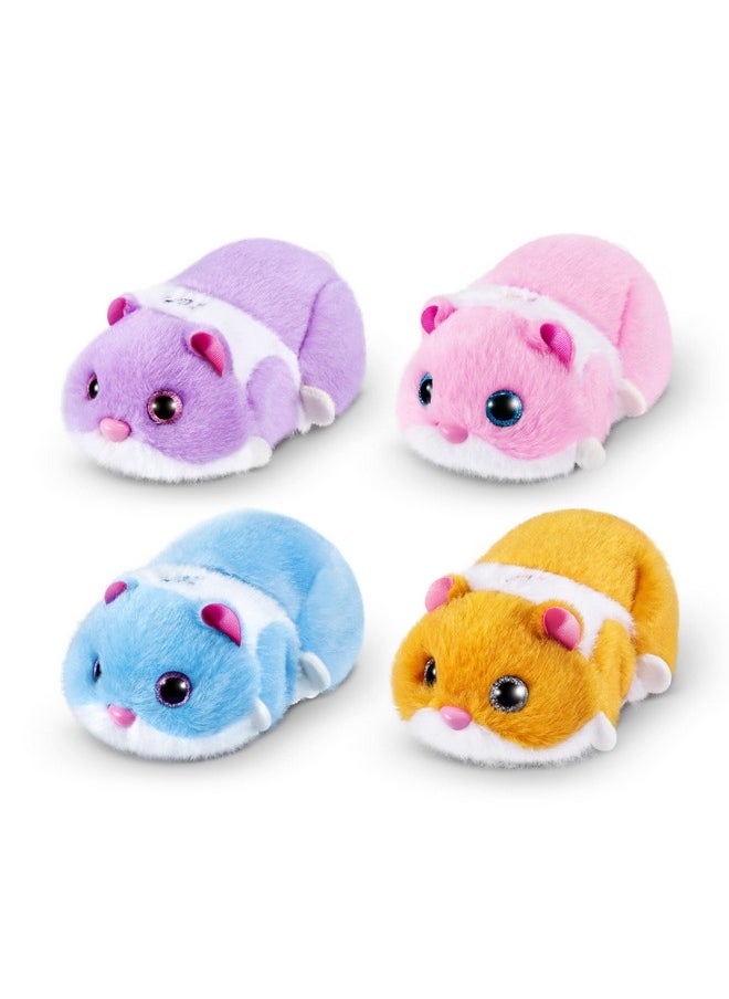 Pets Alive Hamstermania (Purple) by ZURU Hamster, Electronic Pet, 20+ Sounds Interactive, Hamster Ball Toy for Girls and Children