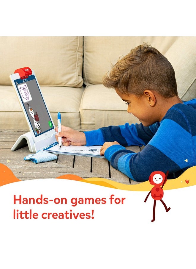 Osmo - Super Studio Disney Frozen 2 - Ages 5-11 - Learn to Draw - For iPad or Fire Tablet Educational Learning Games - STEM Toy Gifts for Kids, Boy & Girl - Ages 5 6 7 8 9 10 11 (Osmo Base Required)