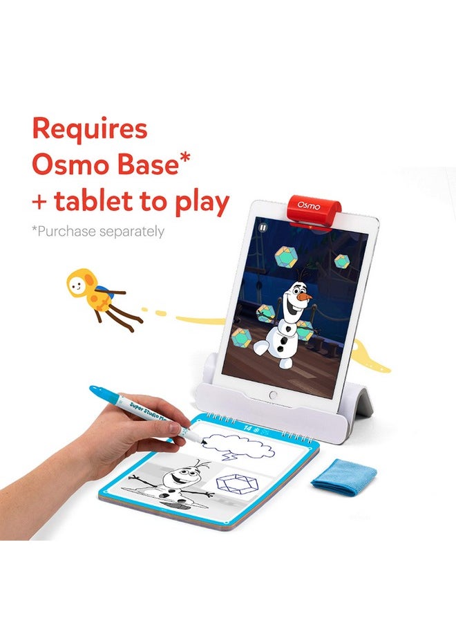 Osmo - Super Studio Disney Frozen 2 - Ages 5-11 - Learn to Draw - For iPad or Fire Tablet Educational Learning Games - STEM Toy Gifts for Kids, Boy & Girl - Ages 5 6 7 8 9 10 11 (Osmo Base Required)