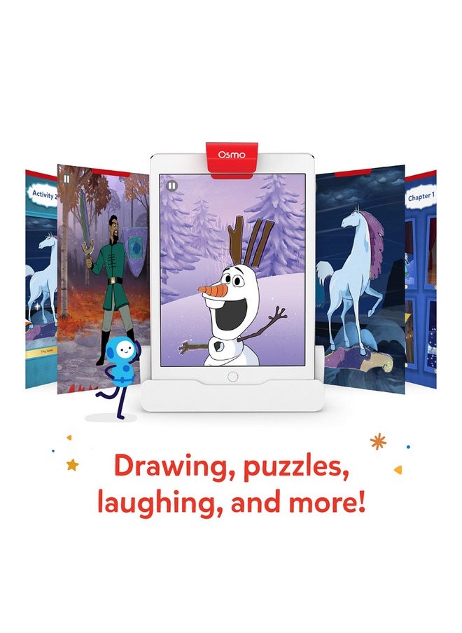 Osmo - Super Studio Disney Frozen 2 - Ages 5-11 - Learn to Draw - For iPad or Fire Tablet Educational Learning Games - STEM Toy Gifts for Kids, Boy & Girl - Ages 5 6 7 8 9 10 11 (Osmo Base Required)