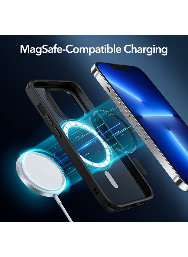 ESR for iPhone 13 Pro Max Case, Compatible with MagSafe, Scratch-Resistant, Thin and Slim, Classic Shockproof Military-Grade Protection, TPU, Magnetic Back Cover, Frosted Black