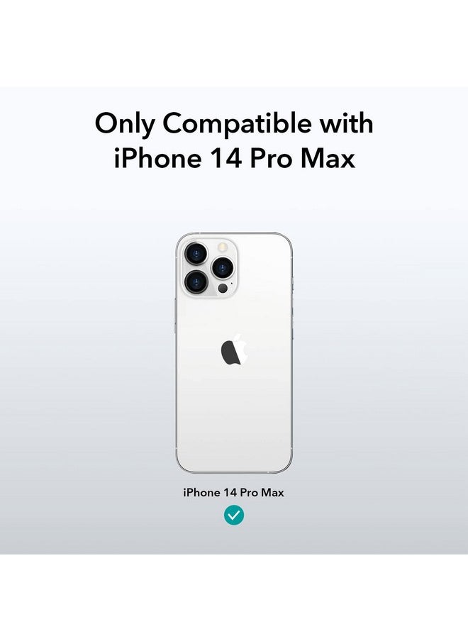 ESR for iPhone 14 Pro Max Case, Shockproof Drop Protection, Project Zero Series, TPU, Yellowing-Resistant, Slim and Thin, Transparent Back Cover, Clear