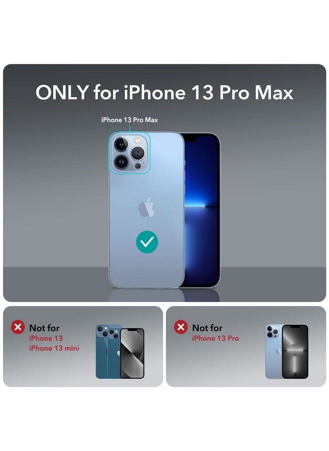 ESR for iPhone 13 Pro Max Case, Compatible with MagSafe, Adjustable Camera Ring Stand, Scratch Resistant Back, Military-Grade Protection, TPU, Classic Magnetic Back Cover with Kickstand, Clear