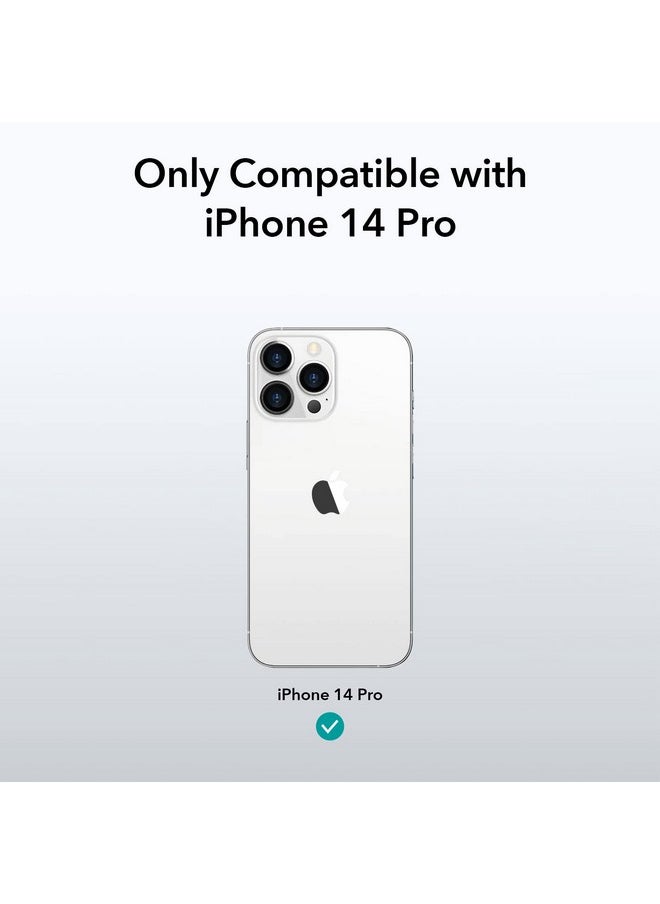 ESR for iPhone 14 Pro Case, Shockproof Drop Protection, Project Zero Series, TPU, Yellowing-Resistant, Slim and Thin, Transparent Back Cover, Clear