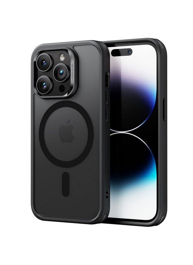 ESR for iPhone 14 Pro Max Case, Compatible with MagSafe, Scratch-Resistant, Thin and Slim, Classic Shockproof Military-Grade Protection, TPU, Magnetic Back Cover, Frosted Black