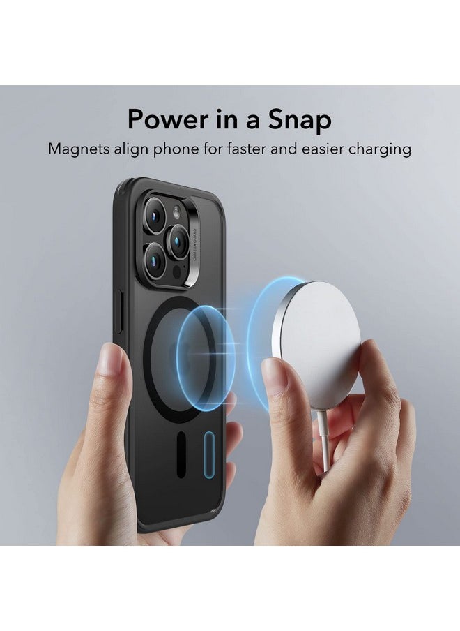 ESR for iPhone 14 Pro Max Case, Compatible with MagSafe, Scratch-Resistant, Thin and Slim, Classic Shockproof Military-Grade Protection, TPU, Magnetic Back Cover, Frosted Black