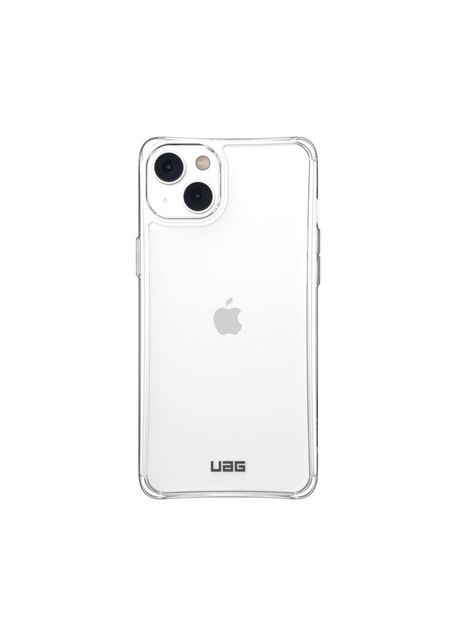 Urban Armor Gear TPU iPhone 14 Plus Case,Plyo Rugged Lightweight Slim Shockproof Clear Protective Case/Cover Designed For iPhone 14 Plus (6.7-Inch) 2022,Wireless Charging Compatible-Ice