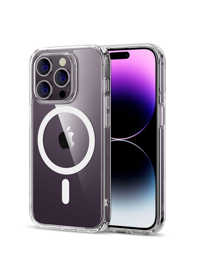 ESR for iPhone 14 Pro Max Case, Compatible with MagSafe, Scratch-Resistant, Thin and Slim, Classic Shockproof Military-Grade Protection, TPU, Magnetic Back Cover, Clear