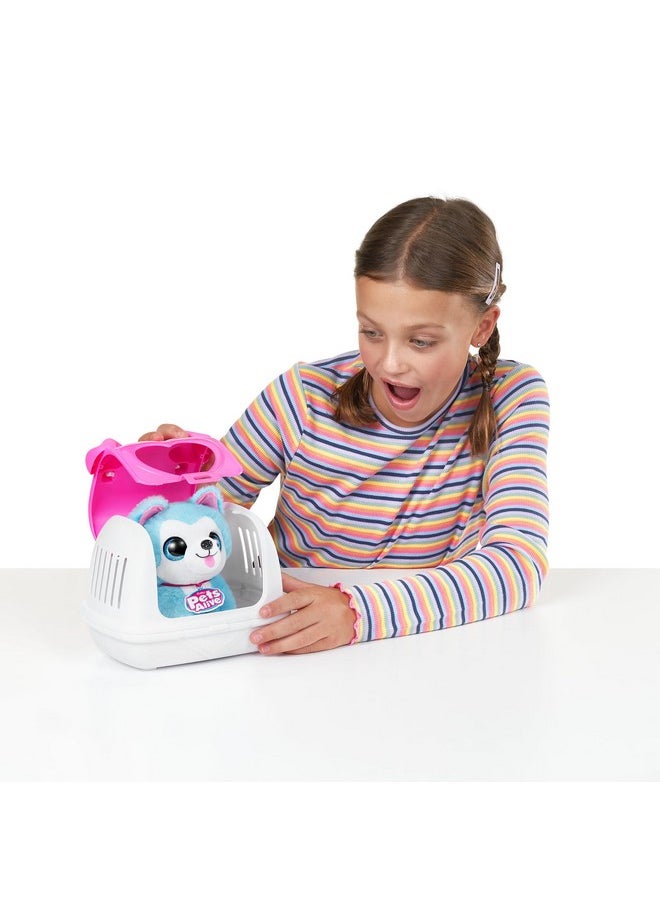 Pets Alive Pet Shop Surprise S3 Puppy Rescue (Bull Dog) by ZURU Surprise Puppy Plush, Ultra Soft Plushies, Compound Surprises Inside, Interactive Toy Pets, Electronic Speak and Repeat