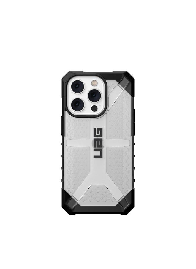 Urban Armor Gear TPU+PC iPhone 14 Pro Case,Plasma Rugged Lightweight Shockproof Protective Case/Cover Designed For iPhone 14 Pro(6.1-Inch) 2022,Wireless Charging Compatible(Military Drop Tested)-Ice