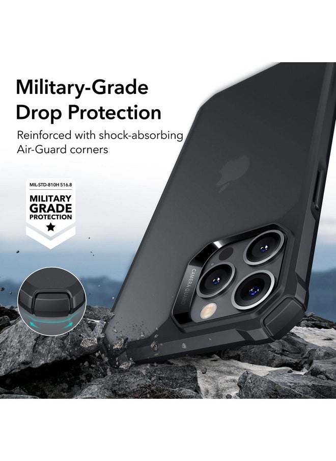 ESR for iPhone 14 Pro Max Case，Military-Grade Drop Protection, Shockproof Air-Guard Corners, TPU Phone Case, Anti-Yellowing, Air Armor Scratch Resistant, Hard Acrylic Back Case, Frosted Black