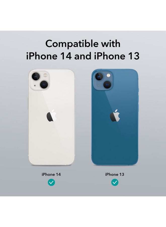 ESR for iPhone 13/14 Cover, Compatible with MagSafe, Scratch-Resistant, Thin and Slim, Classic Shockproof Military-Grade Protection, TPU, Magnetic Back Case, Clear