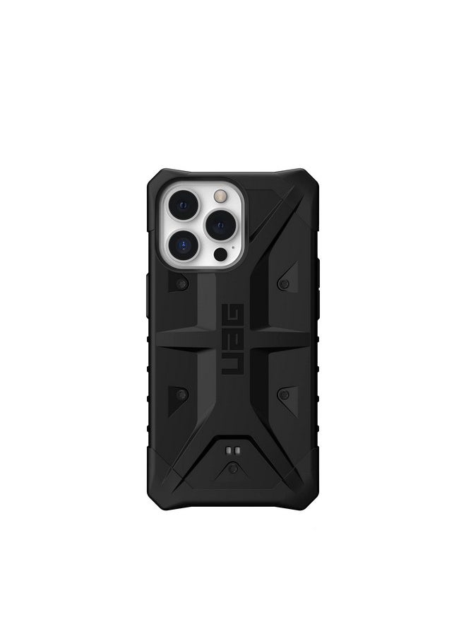 Urban Armor Gear UAG iPhone 13 Pro Case, Pathfinder Rugged Lightweight Slim Shockproof Protective Case/Cover Designed for iPhone 13 Pro (6.1-Inch) (2021), Wireless Charging Compatible - Black