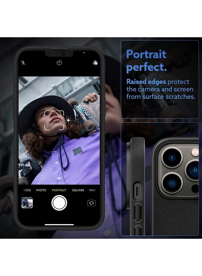 CASEOLOGY by Spigen Vault Back Cover Case for iPhone 13 Pro Max (Thermoplastic Polyurethane | Matte Black | Modern)