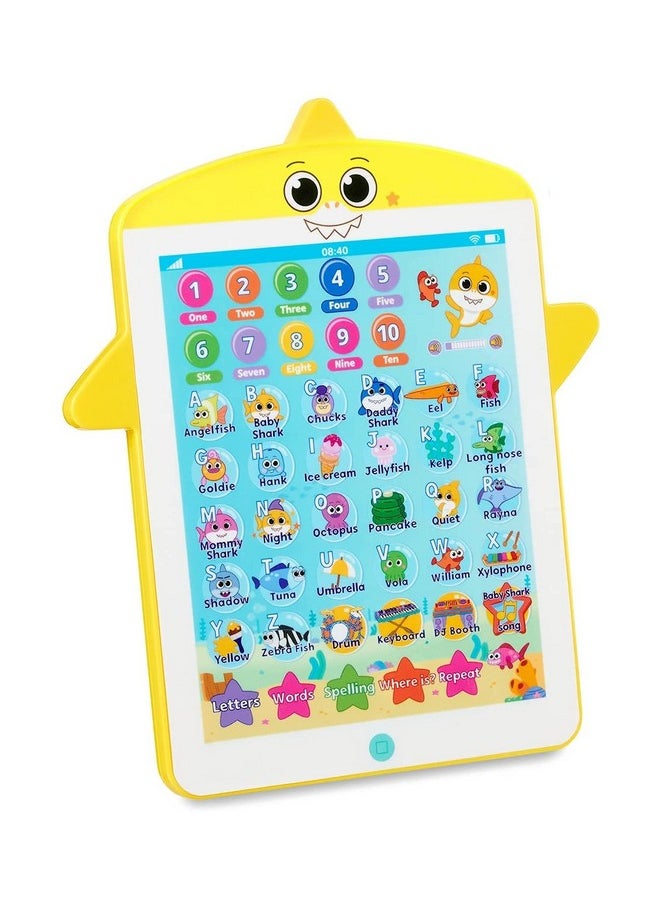 WowWee Baby Shark's Big Show! Kids Tablet - Interactive Educational Toys - Toddler Tablet Makes Learning Fun (Full Size), multicolor