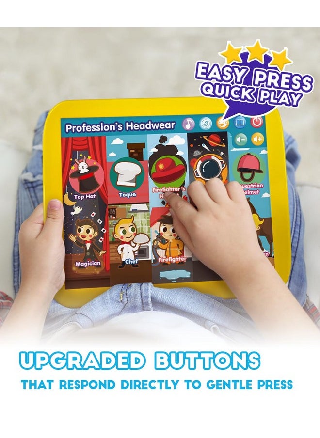 BEST LEARNING INNO PAD Smart Fun Lessons - Educational Tablet Toy to Learn Alphabet, Numbers, Colors, Shapes, Animals, Transport for Toddlers Ages 2 to 5 Years Old | Ideal Christmas & Birthday Gift