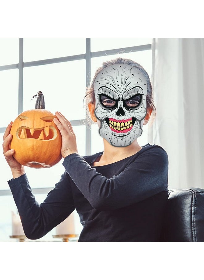 Festiko® Halloween Theme Face Masks (36 Pcs), Halloween Theme Party Supplies, Return Gifts for Kids, Halloween Theme Party Items,Scal Face Masks for Kids