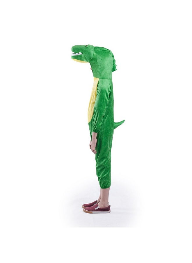 FancyDressWale Cotton Blend Sea Creature Fancy Dress For Kids| Water Animal Costume| Occean Creature Dresses For Fancy Dress Costumes For Boys And Girls- Crocodile, Multicolor