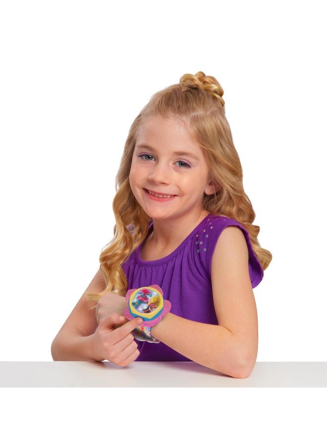 DreamWorks Trolls Band Together 9-inch Hug Time Talking Bracelet with Lights and Sounds, Kids Toys for Ages 3 Up by Just Play