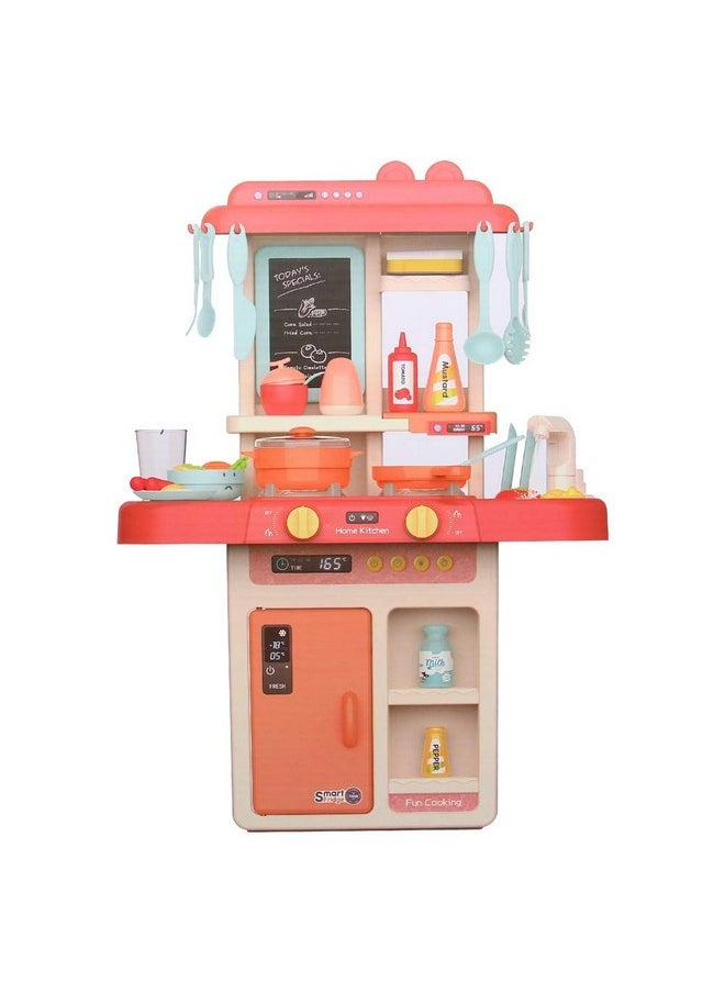 VBE® Plastic Electronic Kitchen Activity 36 Pcs Toy Kitchen Sets, Simulated Spray Kitchen Toys, Kids Kitchen Pretend Play Set - Multicolor