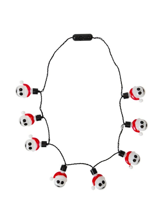 LUV HER Disney Nightmare Before Christmas Light Up Holiday Necklace, Ages 3+