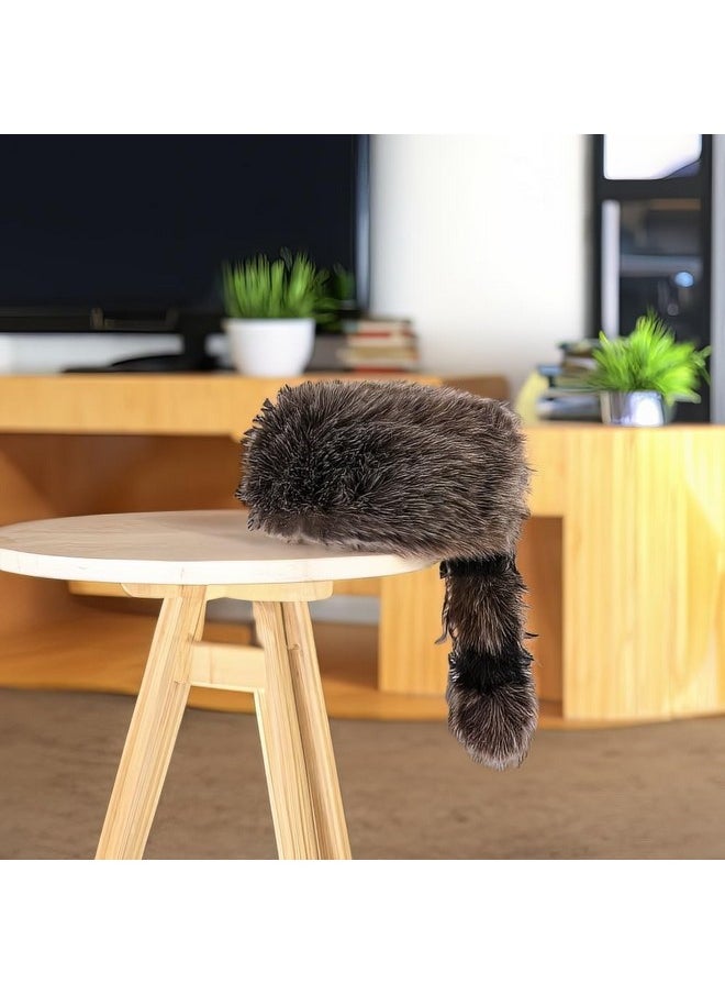 Rhode Island Novelty Raccoon Tail Hat, One Per Order