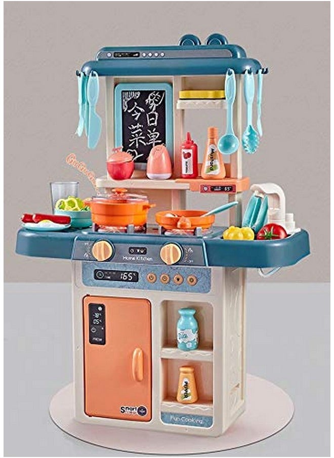 VBE® Plastic 36 Pcs Toy Kitchen Sets, Simulated Spray Kitchen Toys, Kids Kitchen Pretend Play Set, Play Cooking Set, Multicolour