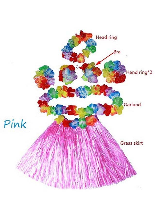 FancyDressWale Synthetic Hawai Beach Dress (Free Size) - Multicolour