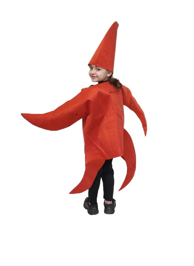 Kaku Fancy Dresses Polyester Star Fish Cutout For Kids, Water Animal Costume For Boys & Girls (Freesize/Only Cutout With Cap), Multicolor